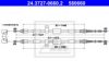 ATE 24.3727-0660.2 Cable, parking brake